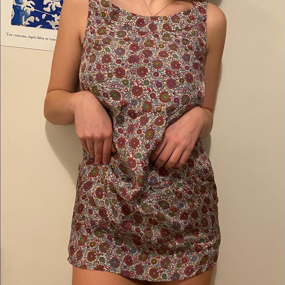 Zara Printed Mini Dress